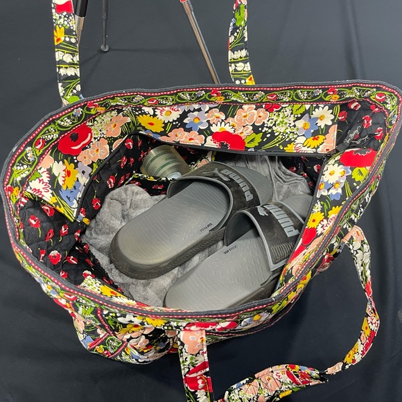 Vera Bradley Floral Tote Bag - Satchel - Picture 5 of 12